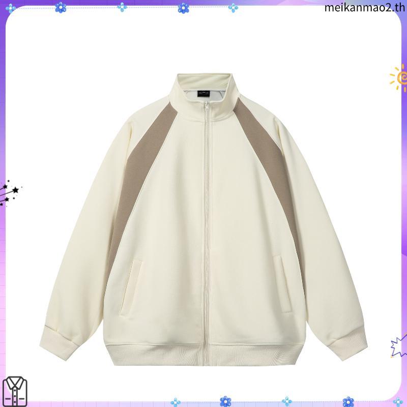 URTHE - เสื้อแจ็คเก็ต เเขนยาว Oversize Col. DARKWAVE รุ่น DW SPORT JACKET 3D METAL LOGO