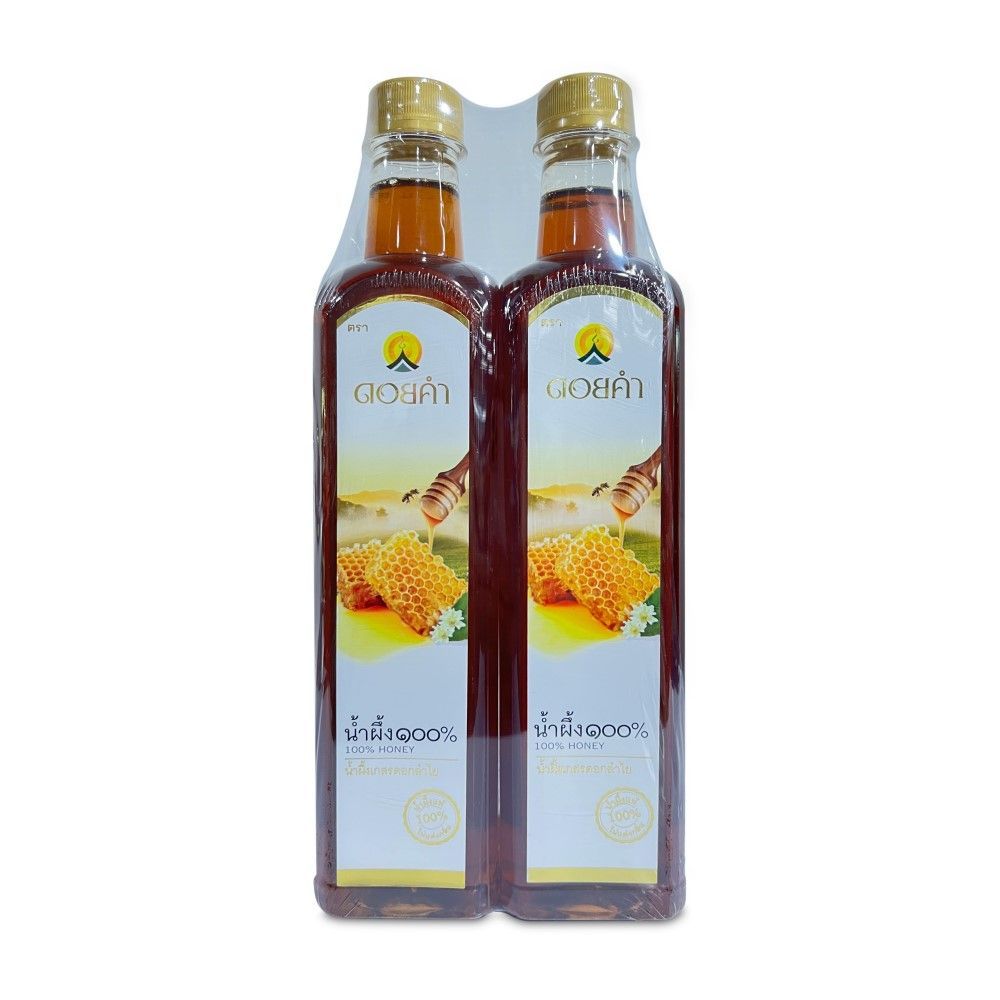 [สินค้าส่งด่วน] ดอยคำ น้ำผึ้ง 100% 770 กรัม X2 DOI KHAM HONEY 100% 770 G. X2