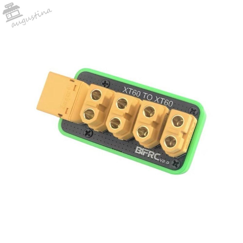 AUGUSTINA Power Distribution Board, 4 ช่องปลั๊ก XT60 Connector High Current Distribution Board, XT90