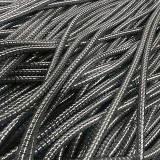 ท่ออ่อนเหล็ก DYNAMIC ราคาต่อ 1 เมตร ความยาวตามที่ต้องการ หนา 0.2มิล FLEXIBLE METAL CONDUIT ท่อร้อยสายไฟ ท่อเฟล็ก