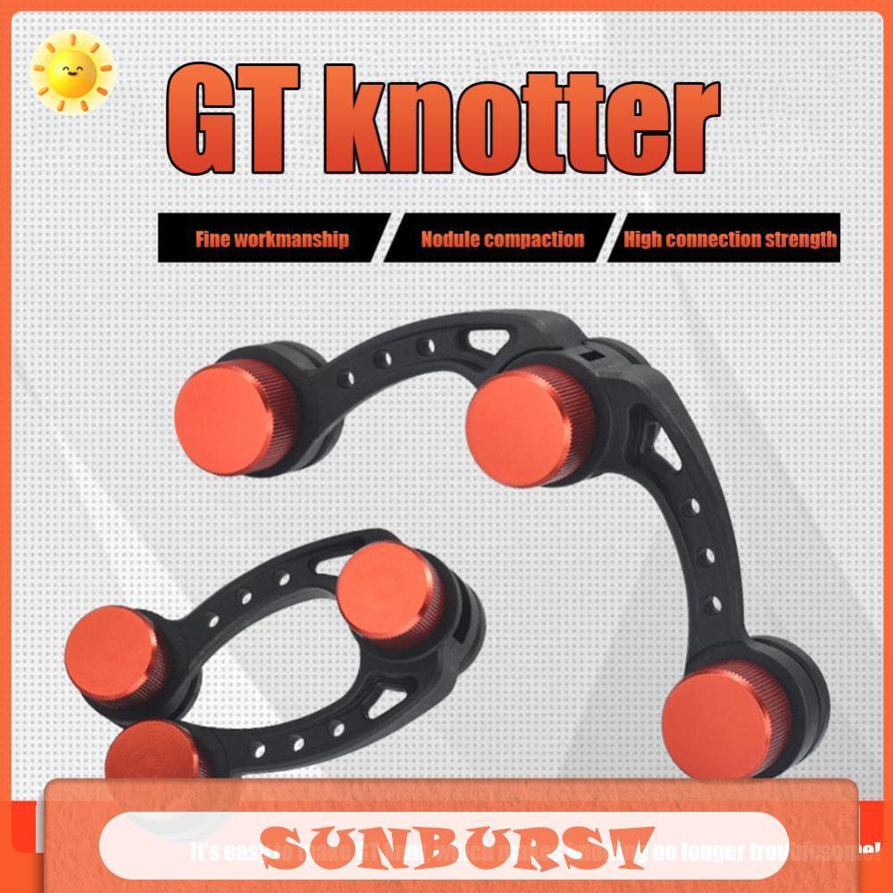 ตกปลา GT FG PR Knotter Assist Line Leader การเชื่อมต่อ Knotting Machine Bobbin Winder สําหรับชาวประม