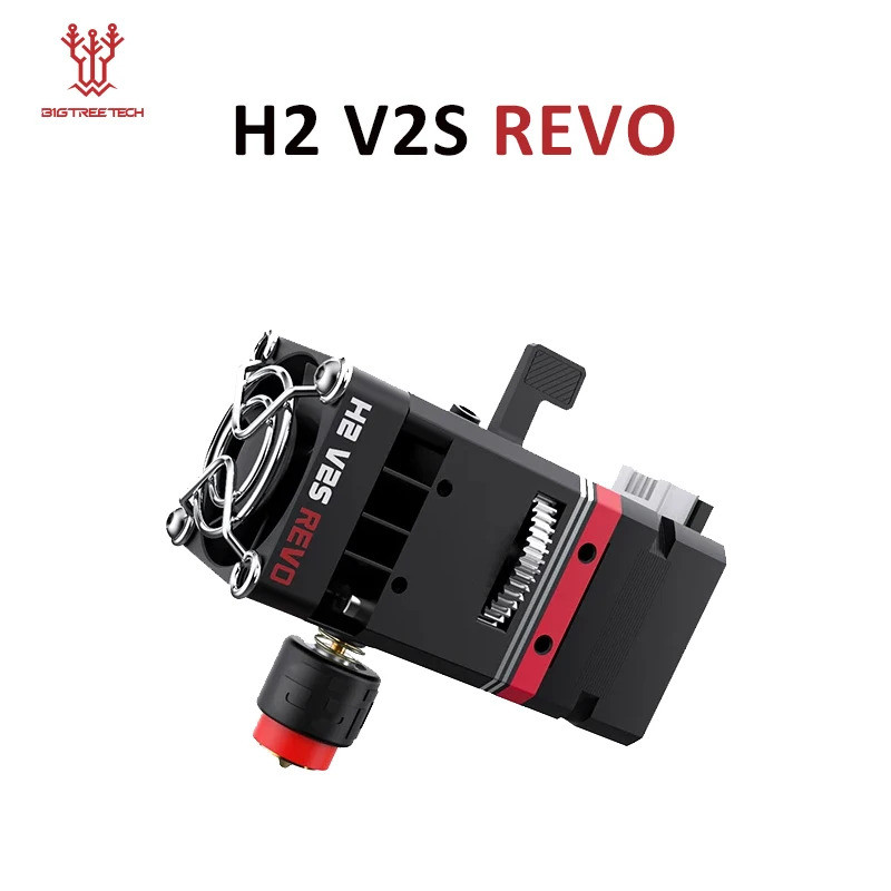 HB BIQU E3D H2 V2S REVO 3D Extruder 24V Dual Gear Revo หัวฉีดทองเหลืองเครื่องทําความร้อน Core Max 30