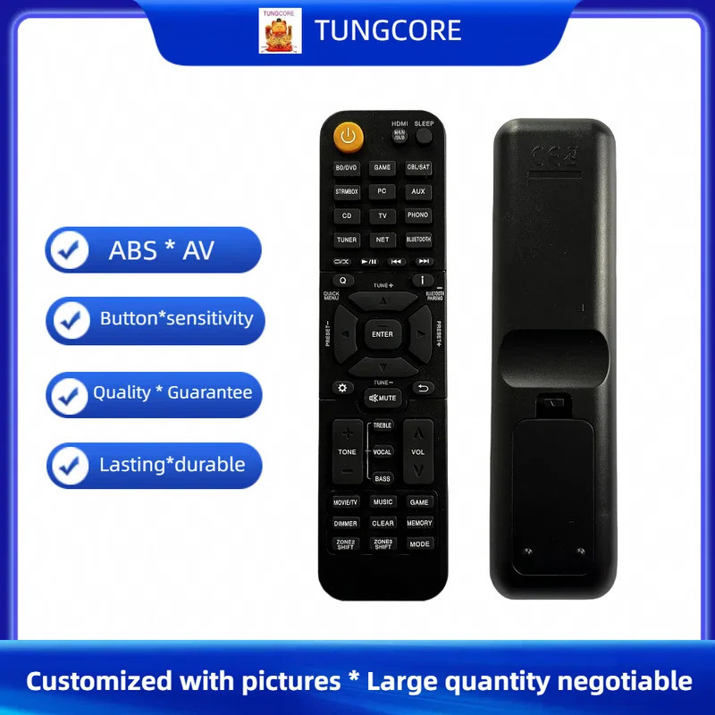 FZTUNGCORE RC-972R รีโมทคอนโทรลสําหรับ ONKYO TX-NR59 TX-NR595 TX-NR797 TX-NR6050 TX-NR6100 TX-NR7100