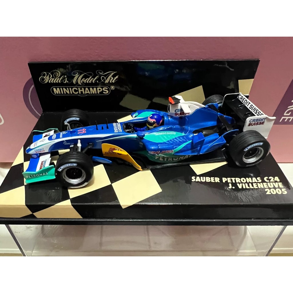 [มาใหม่เดือนพฤษภาคม] Mini Cut f1 1: 43 2005 Sober Fleet c24 Veron Nuf Positive Racing Car Discrimina