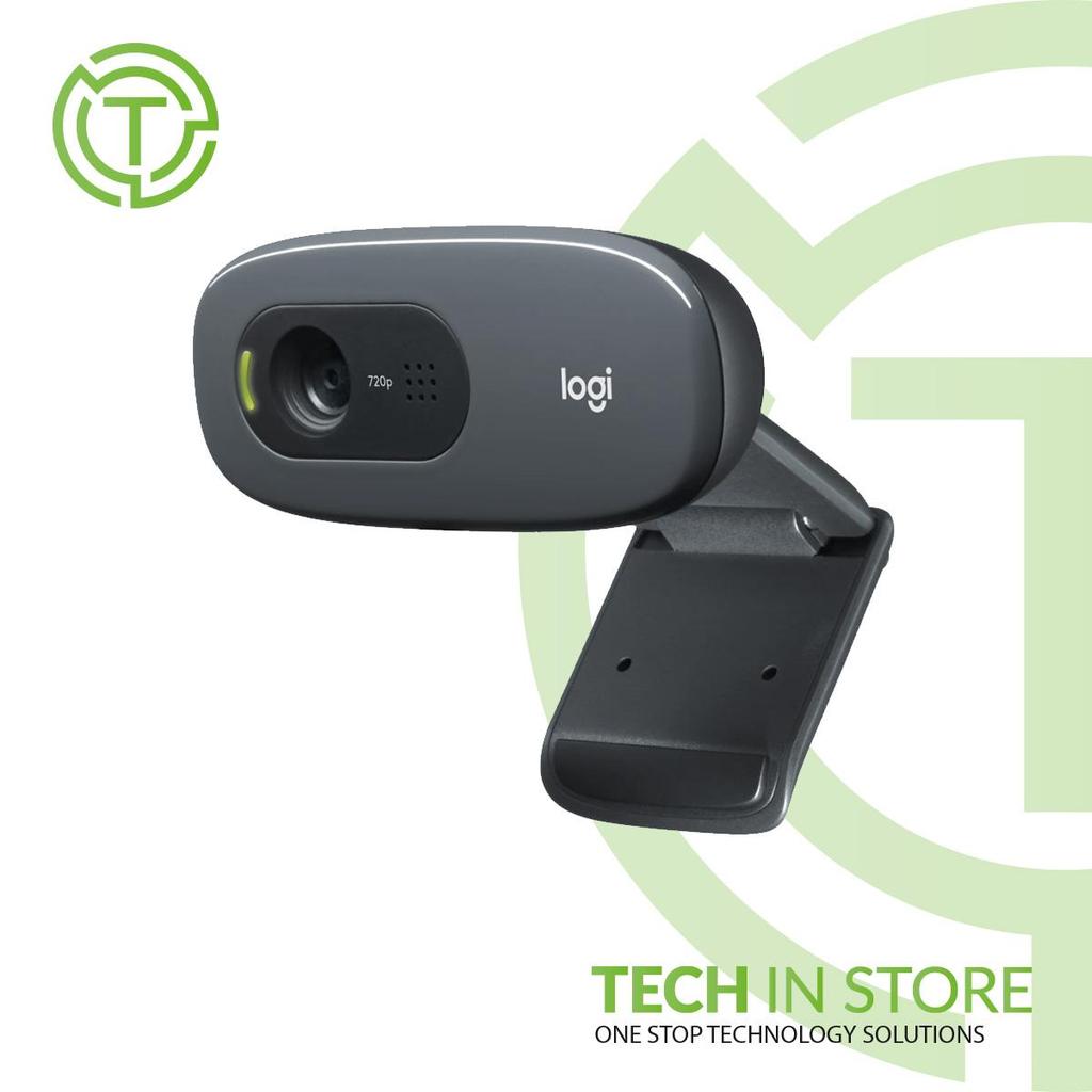เว็บแคมวิดีโอ Logitech C270 HD 720p พร้อมไมโครโฟนลดเสียงรบกวน
