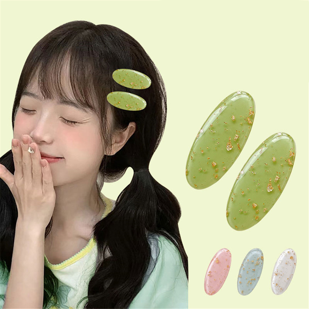 คลิปปากเป็ดห่านรูปไข่ขนาดเล็กสีสดไหลโซฟาคลิปคลิปข้างกิ๊บด้านข้าง