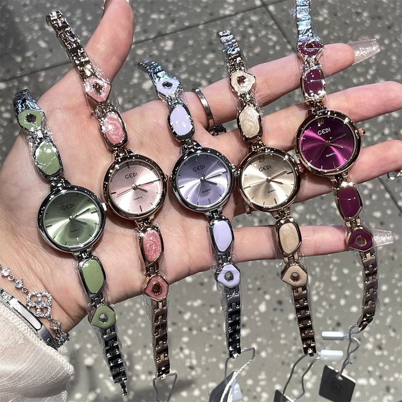 Xihuan สร้อยข้อมือนาฬิกาหญิงสไตล์เกาหลีสไตล์ Preppy High-End แท้ 2024 สไตล์ใหม่หญิงหรูหรา Niche นักเ