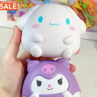 A00210 สกุชชี่ สไลม์ ทาบะสกุชชี่ ดินเบา สลาม สกุชชี่หนึบ squishy ซาลาเปา ของเล่นจิ๋ว สกุชชี่พีช