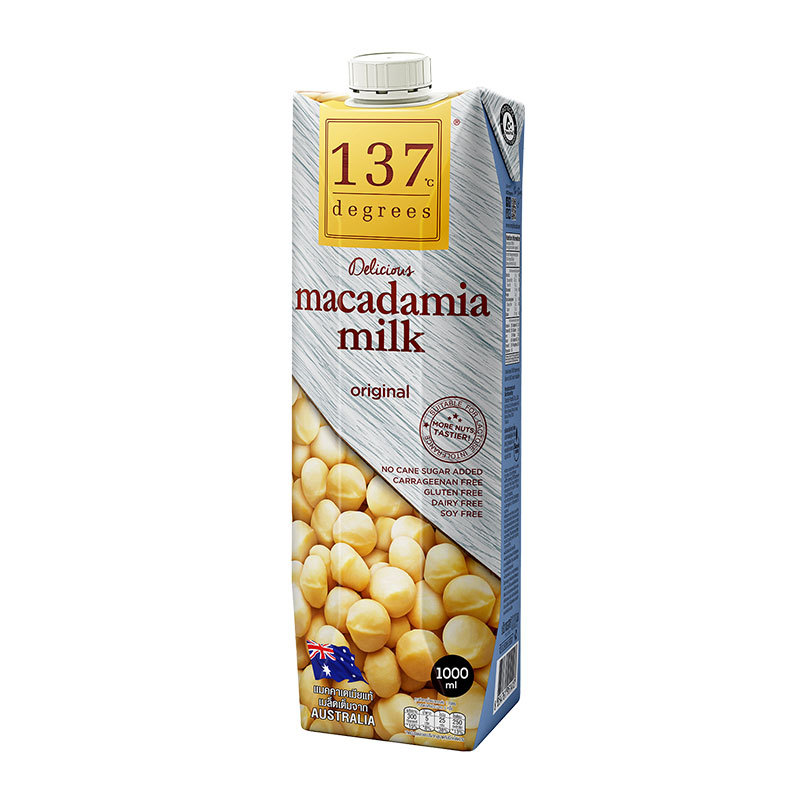 137 ดีกรี นมแมคคาเดเมีย 1 ล. (137 DEGREES Macadamia Milk 1 l)