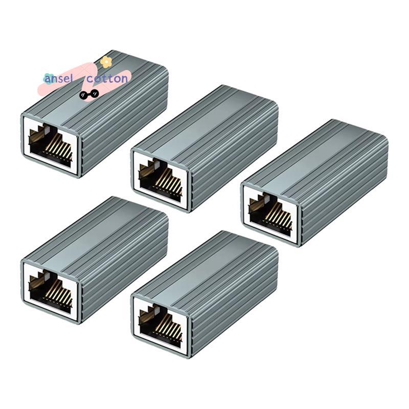 10Gbps RJ45 Connector Female to Female Gigabit Network Extender for Cat8 Cat7 Cat6 Cat5 Ethernet Cab