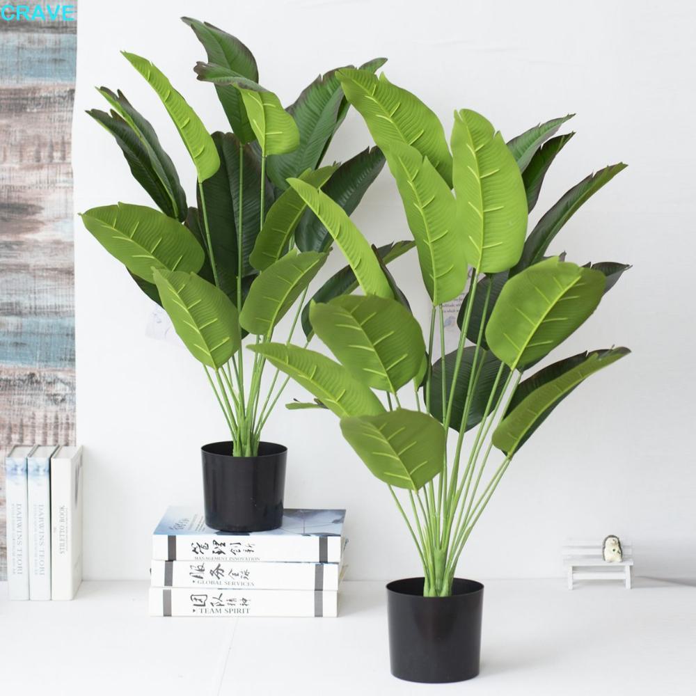 CRAVE Faux Banana Tree Garden ปาล์มประดิษฐ์ Greenery ขนาดใหญ่