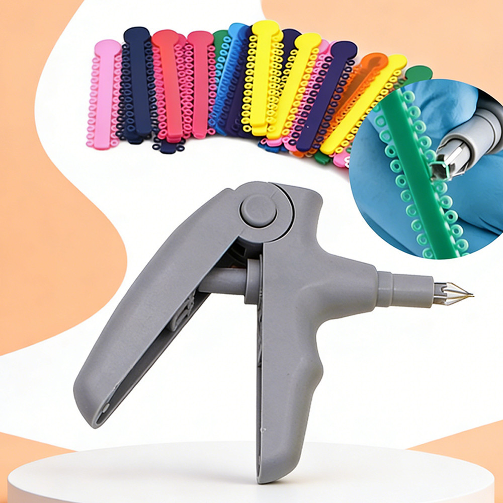 Dental Orthodontic Ligature Tie Gun Dispenser Dentistry Tools Instrument Ligature Gun Dispenser for Shooter Used