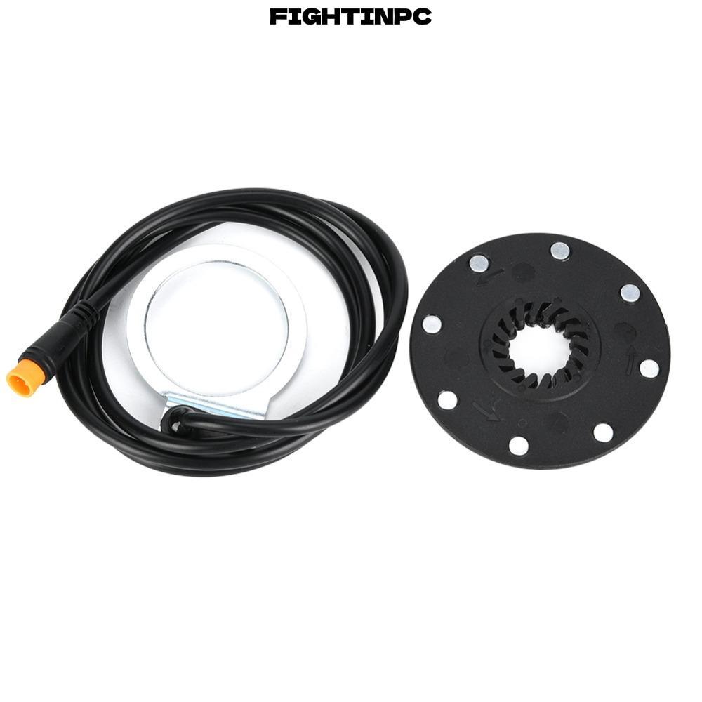 FIGHTINPC Pedal Assist Sensor, 24/36/48V 3 Pin Ebike Power Sensor, ทนทาน 8 แม่เหล็ก 90 ซม.ความยาวเซ็