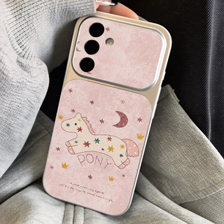 น่ารัก เคส For Samsung A07 A17 A05 A36 A56 A06 A15 A56 A14 A25 A24 A32 A35 S26 S24 S25 Ultra ฝุ่นนุ่มTPUโทรศัพท์ปกหลัง