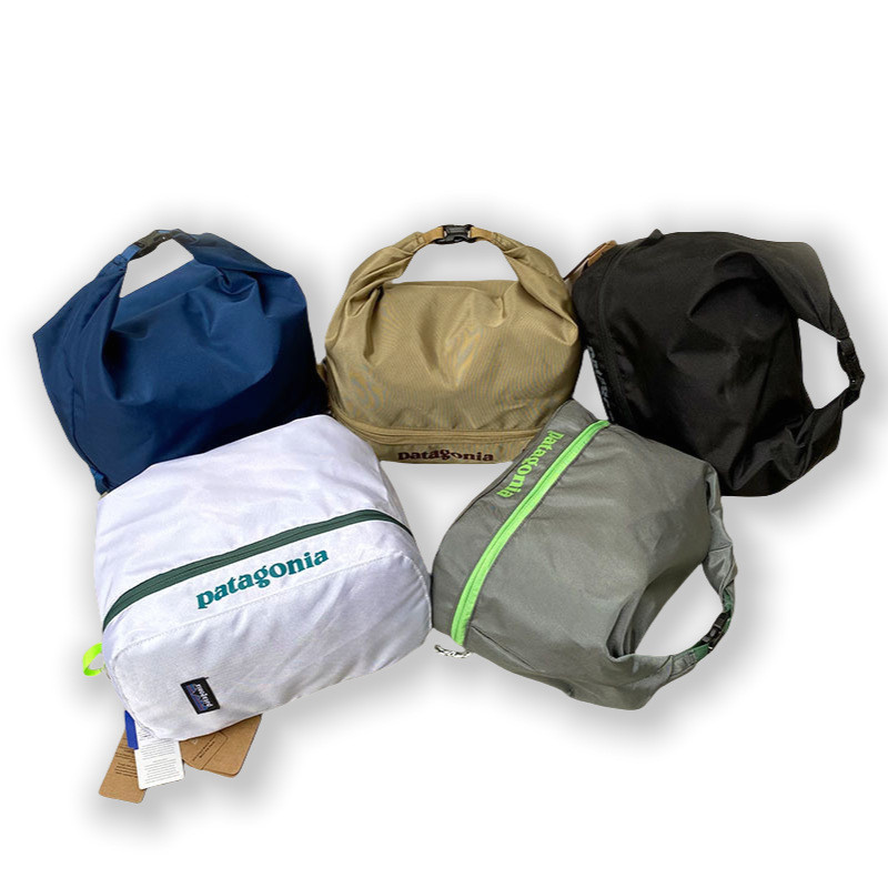 กระเป๋าคสอ makeup bag ♝Patagonia Patagonia Black Hole Series กระเป๋าเครื่องสําอางกันน้ํากระเป๋าใส่อุ