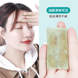 แผ่นดูดซับน้ํามัน 100 ชิ้นสําหรับใบหน้า | กระดาษซับแบบพกพาสําหรับ Shine Control & Mattifying