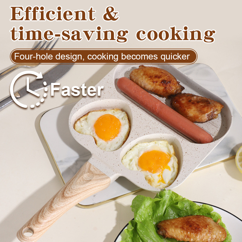 [Julia1.th] Eggs Alloy Breakfast Mcmuffin Egg Making Pan สําหรับเตาแก๊สและเตาแม่เหล็กไฟฟ้า