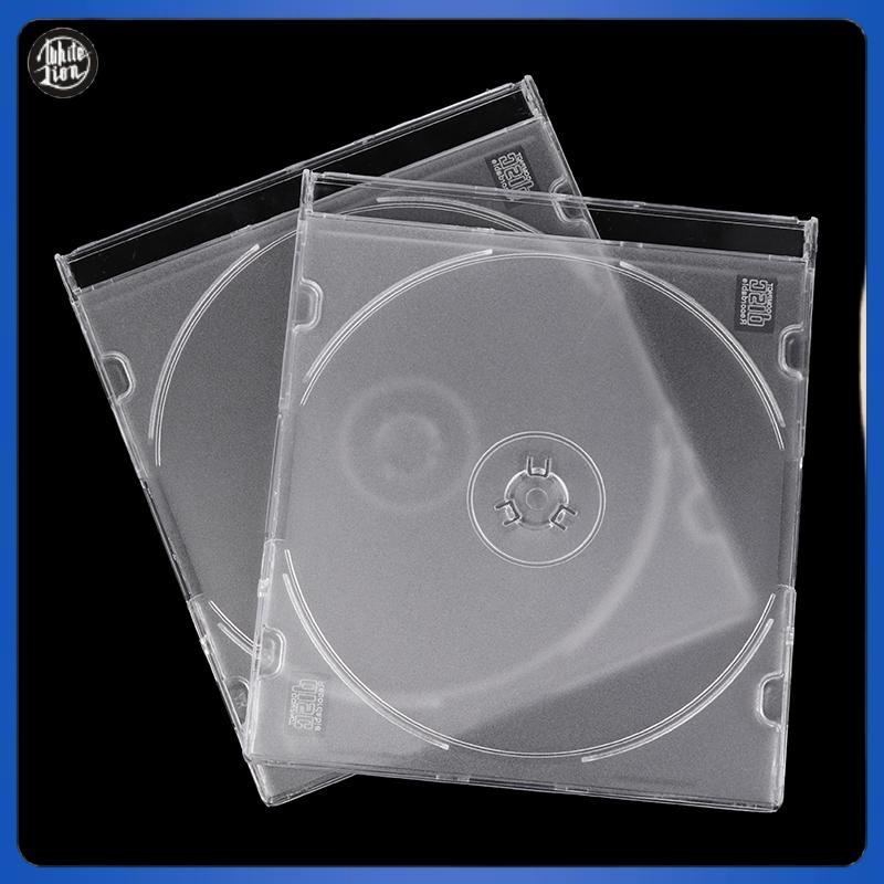 WL| CD Storage Case ขาตั้งโปร่งใสผู้ถืออะคริลิคสําหรับ CDs DVD Storage Holder โปร่งใสใหม่