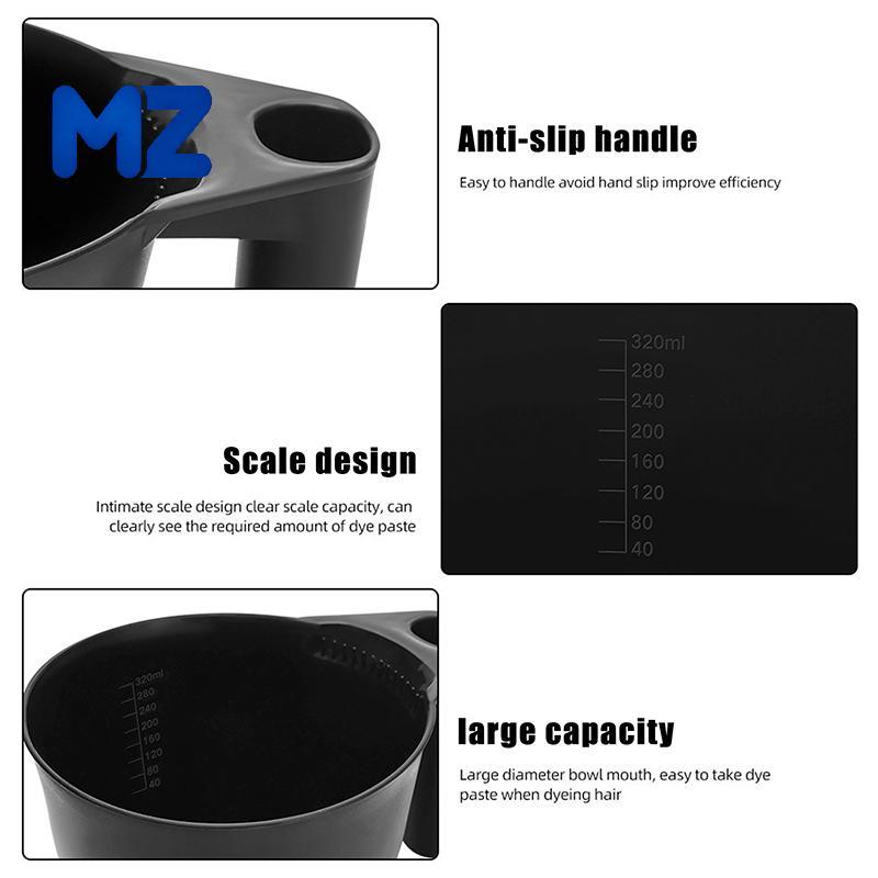 [MZ] 1 ชิ้นความจุขนาดใหญ่ผมสีวางชามผสม Professional Salon ผม Colouring เครื่องมือสีผม Dye Tint ชาม
