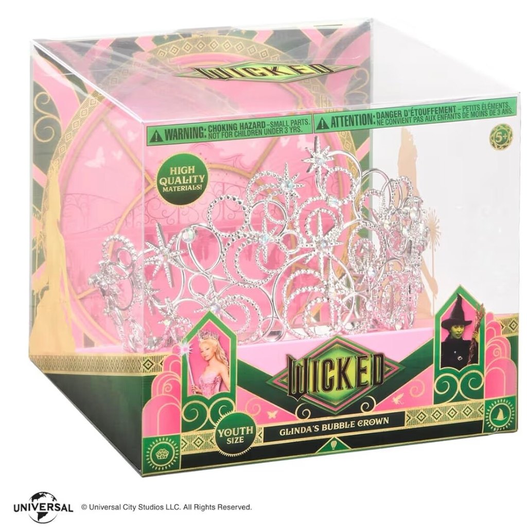 American Wicked Witch Inspired Bubble Crown - Halloween Costume Accessory