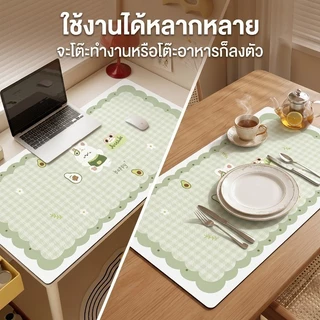 แผ่นรองโต๊ะการ์ตูน แผ่นรองเมาส์ รูปภาพการ์ตูนน่ารักมากมาย กันน้ำ ป้องกันพื้นผิวโต๊ะ กันลื่น ทนทาน สวยงาม