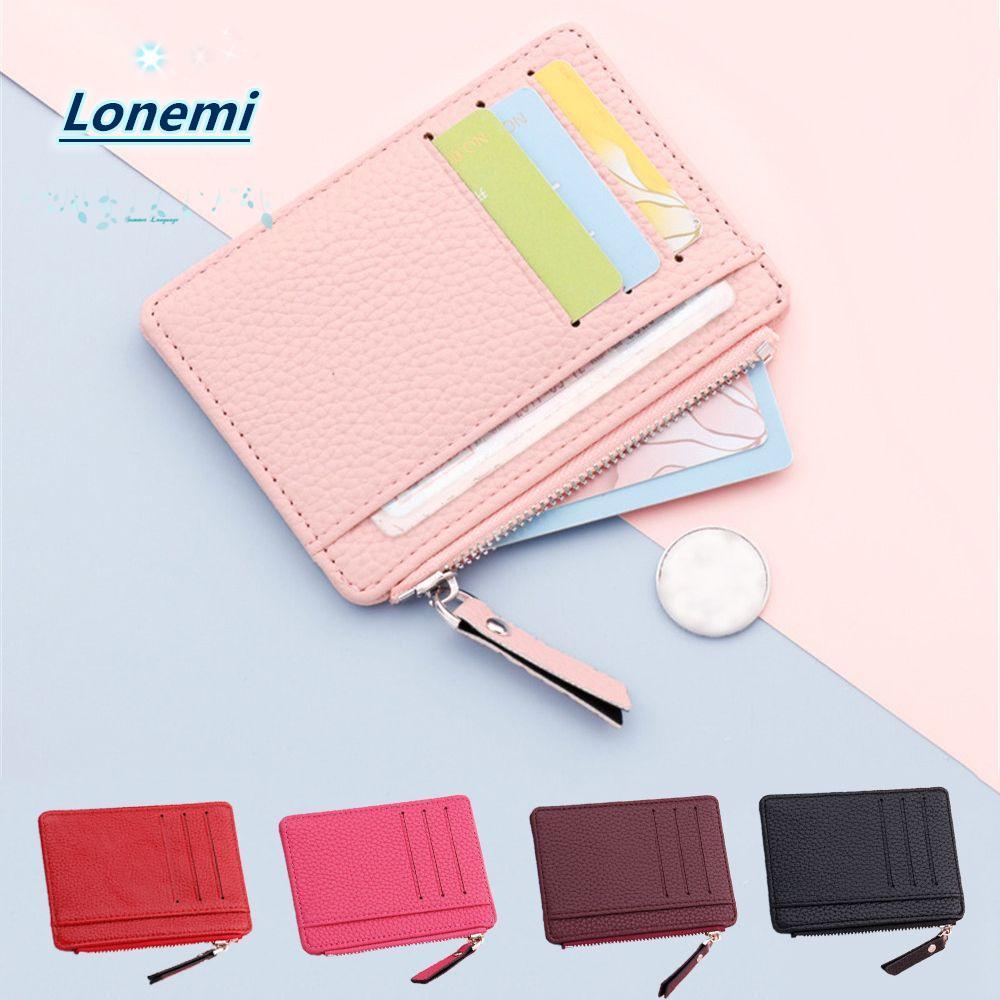 LONEMI Wallet Multi-card Bit Coin Bag Card Holder for Women