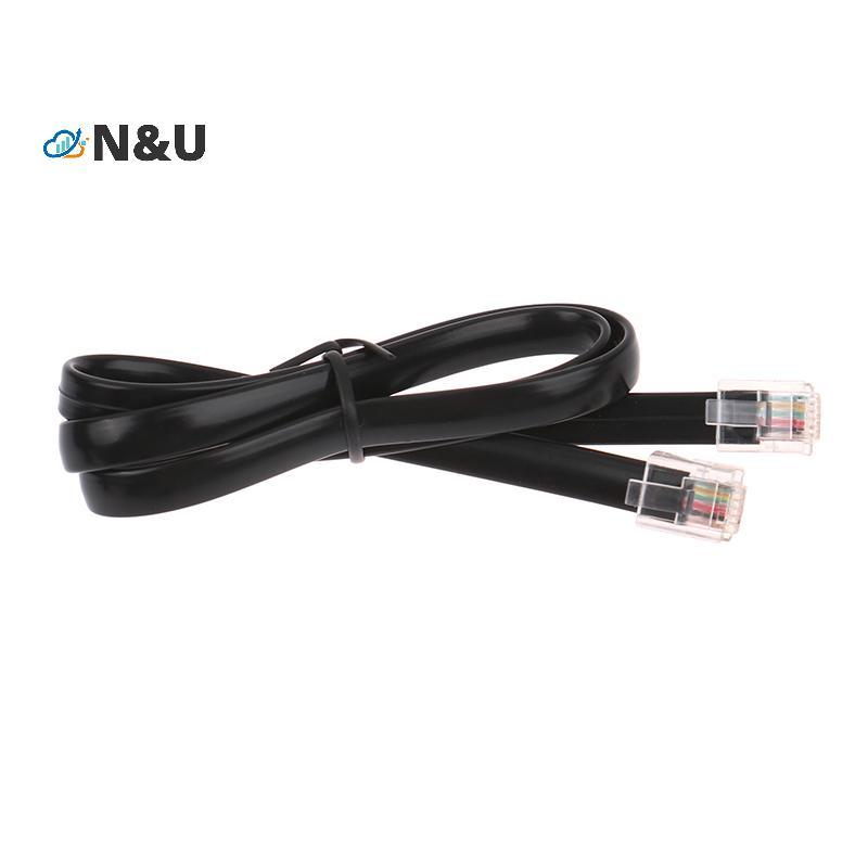 N & U RJ12 6P6C ST-4 ST4 Autoguide กล้องสําหรับ Ioptron Auto Guide iEQ30 Ieq45 Kabel คริสตัลหัวโทรศั