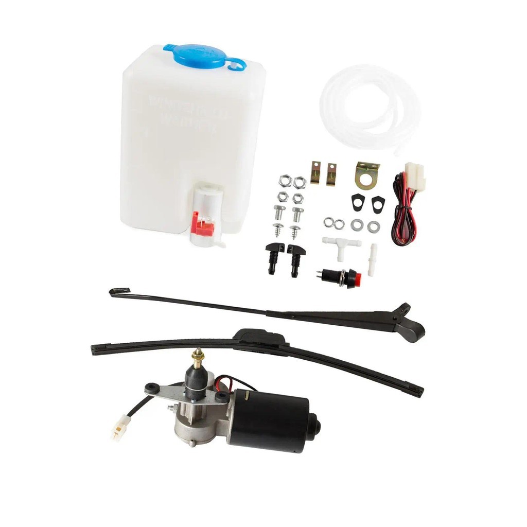 ไฟฟ้า UTV ATV กระจกปัดน้ําฝนมอเตอร์ชุด 12V สําหรับ Kawasaki Mule Teryx
