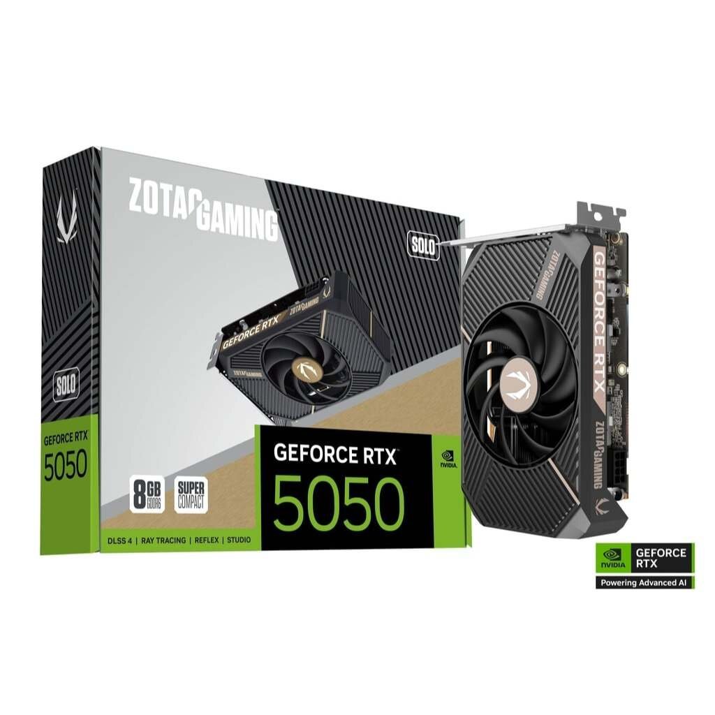 VGA ZOTAC GeForce RTX 5050 SOLO 8GB GDDR6 : ZT-B50500G-10L