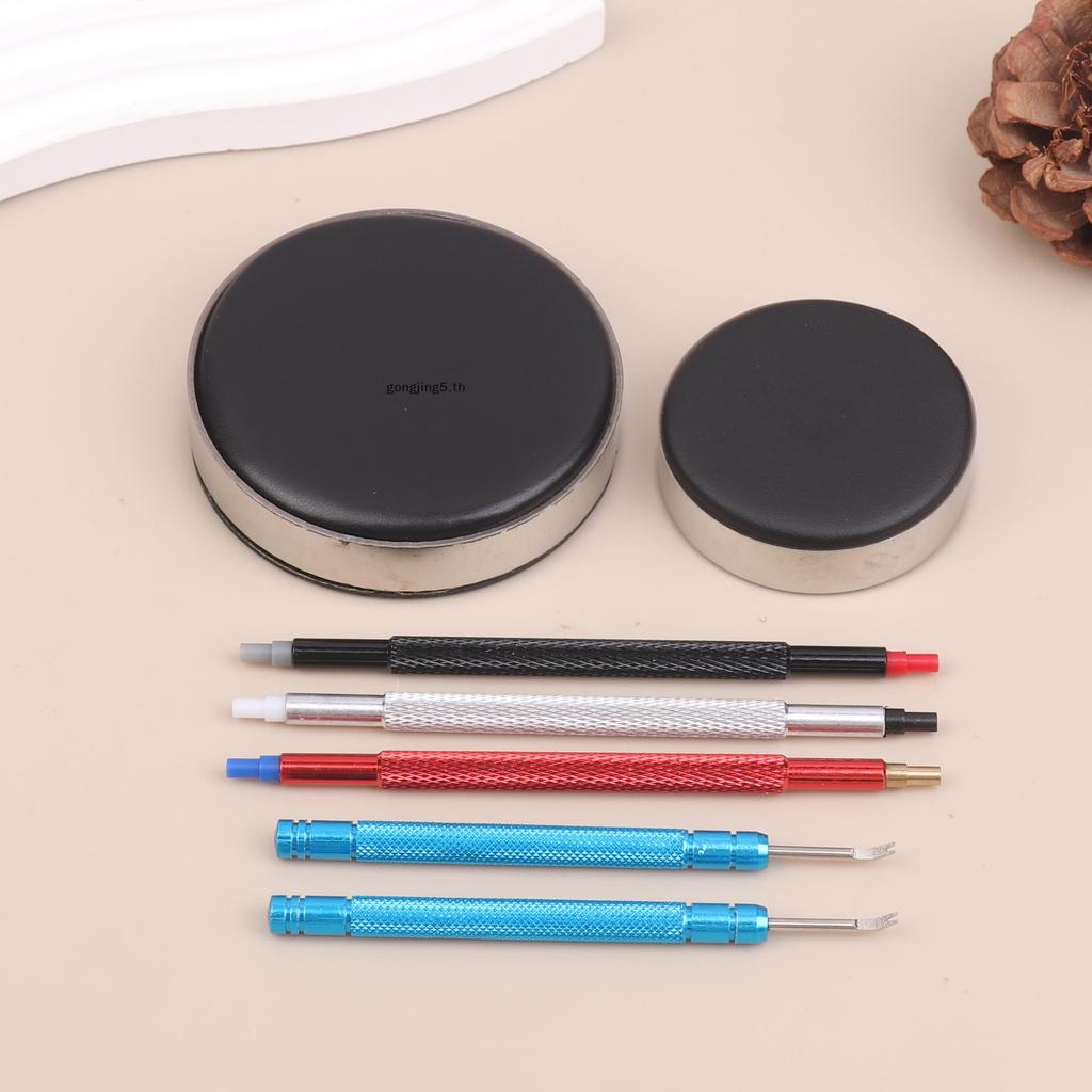 นาฬิกา Dial Pointer Remover ชุดเครื่องมือซ่อมนาฬิกาเหล็กพร้อมเข็ม Pier สําหรับช่างซ่อมนาฬิกาและความแม่นยํา