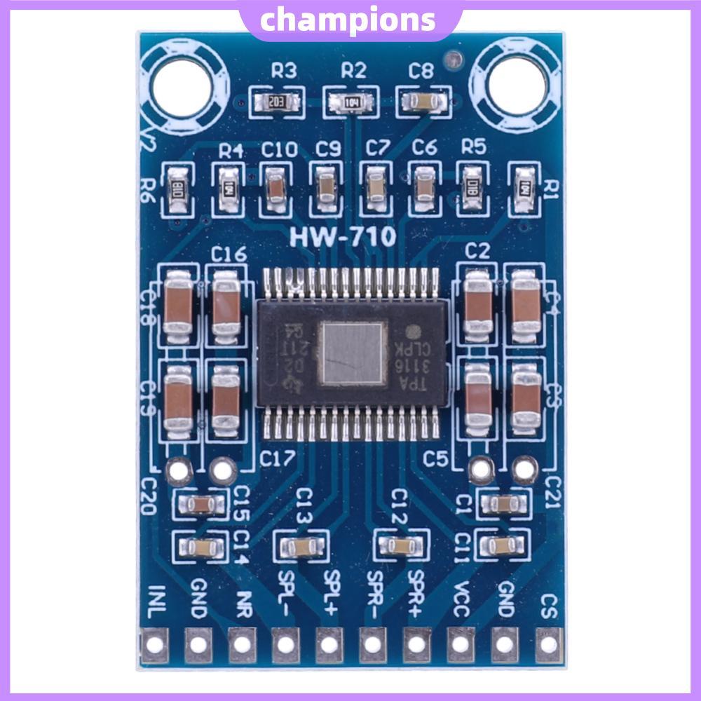 TPA3116D2 บอร์ดขยายเสียงดิจิตอล Class D บอร์ดขยายเสียงดิจิตอลสองช่องคู่ 50W