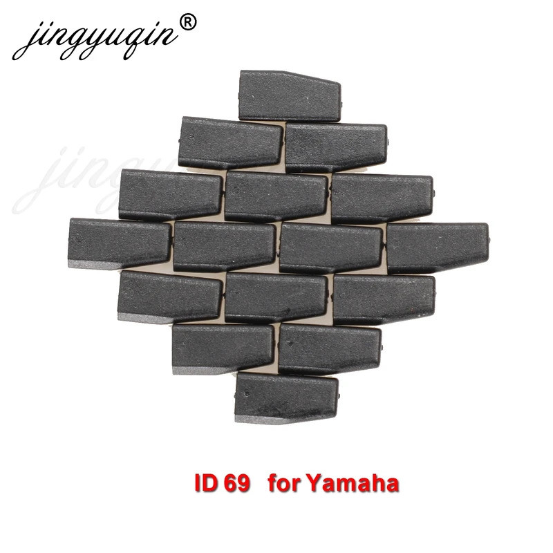 Jingyuqin 4D69 ID69 ชิปคาร์บอน 40Bits คาร์บอน Transponder ชิปสําหรับ Yamaha Motocyle คุณภาพสูงระยะไก