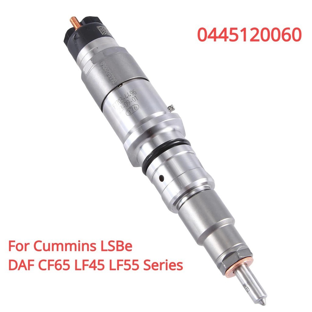 0445120060 หัวฉีดหัวฉีดน้ํามันเชื้อเพลิงดีเซลใหม่สําหรับ Cummins LSBe DAF CF65 LF45 LF55 Series