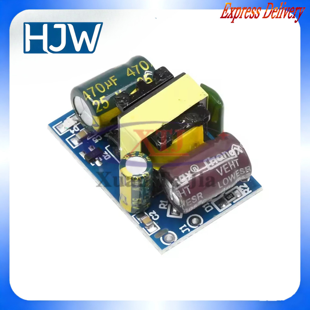 โมดูลไฟ Buck AC-DC 220 ถึง 5V9V12V บอร์ดสวิตช์แยกกระแสเกิน/วงจรป้องกัน