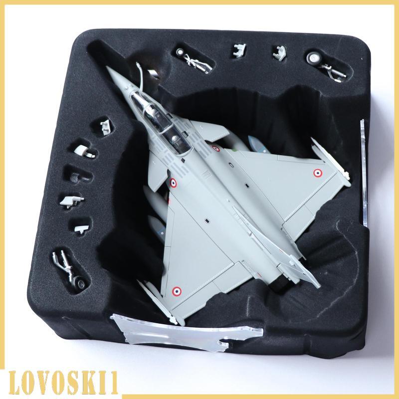 [Lovoski1] 1/72 Rafale Plane Fighter Alloy & Dispaly Stand Diecast Aircraft Model