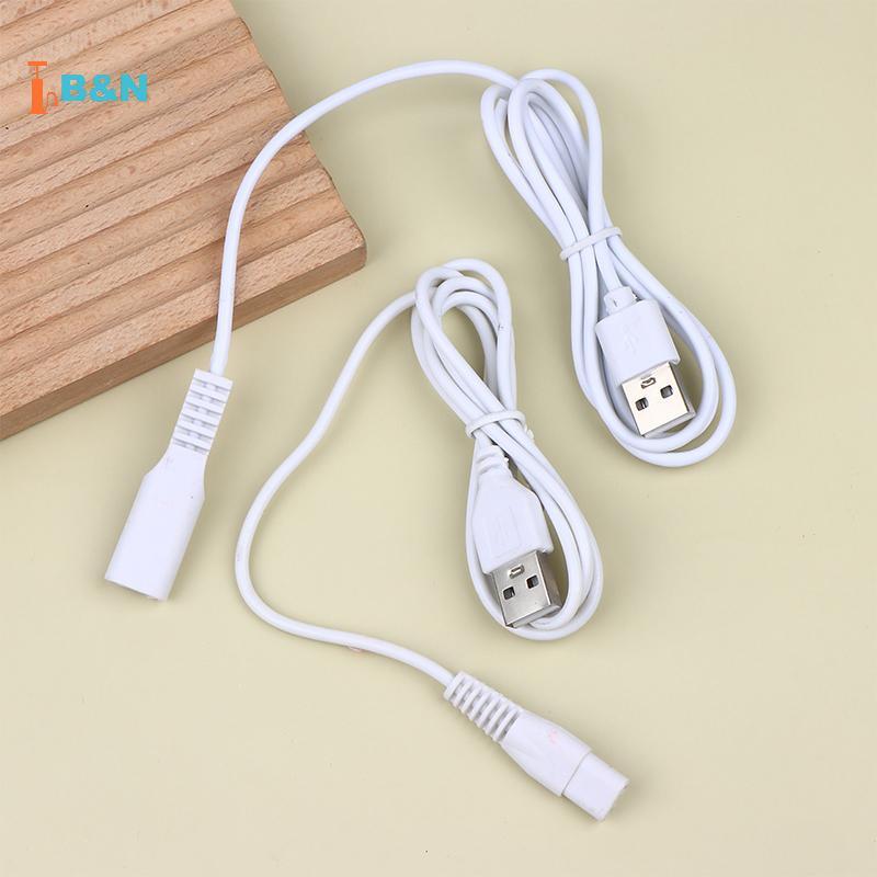XeR 0.8/1M สาย USB สายชาร์จชุดรูทองแดง 5V ไฟฉายเครื่องโกนหนวด Clipper ผมลวดรูเดียว 1.5 1.8 2.3 TH