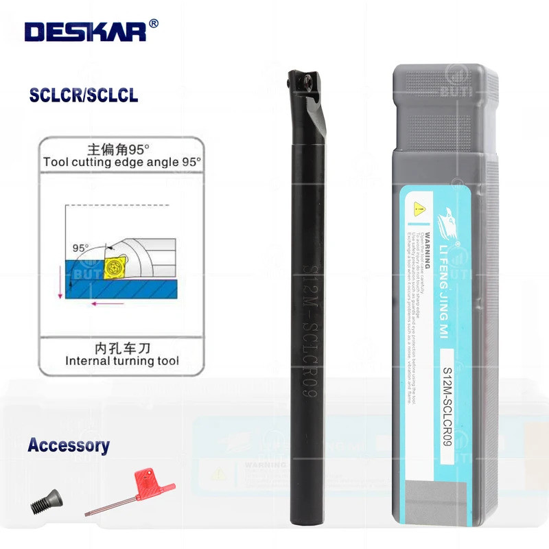 HB DESKAR 100% Original SCLCR SCLCL ภายในเครื่องมือ S06K S07K S08K S10K S12M S16Q-SCLCR06 Arbors น่า