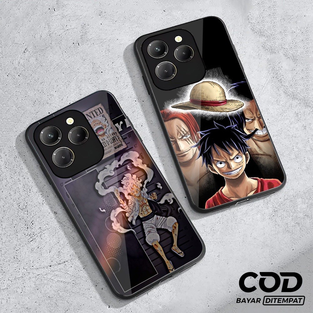 Softcase Glass Infinix Hot 40 Infinix Hot 40i Infinix Hot 40 Pro ล่าสุด 2024 [OP M04] เคสเคลือบเงา I