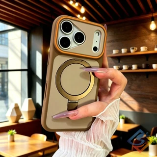 ใหม่บางเฉียบพลิกวงเล็บเคสโทรศัพท์แม่เหล็กสําหรับ ไอโฟน 17 มือโปร สูงสุด 11 12 13 14 15 16 มือโปร สูงสุด 2 ใน 1ปลอกแข็งกันกระแทกปก
