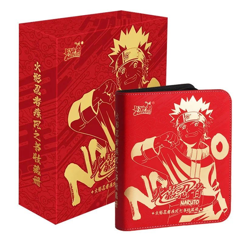 KAYOU Naruto: Shippuden Leather Collection Card Book Ste Card Album การ์ดเกม