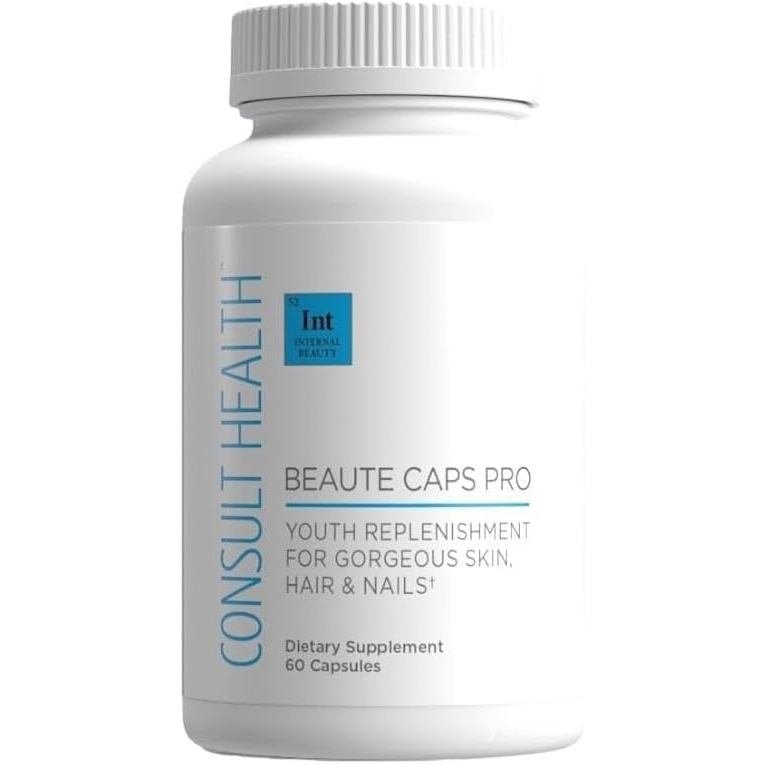 Consult Health Beaute Caps Pro พอร์ต Skin & Nail Health Collagen s B6 B7B12 D & 10500 mcg Biotin M B