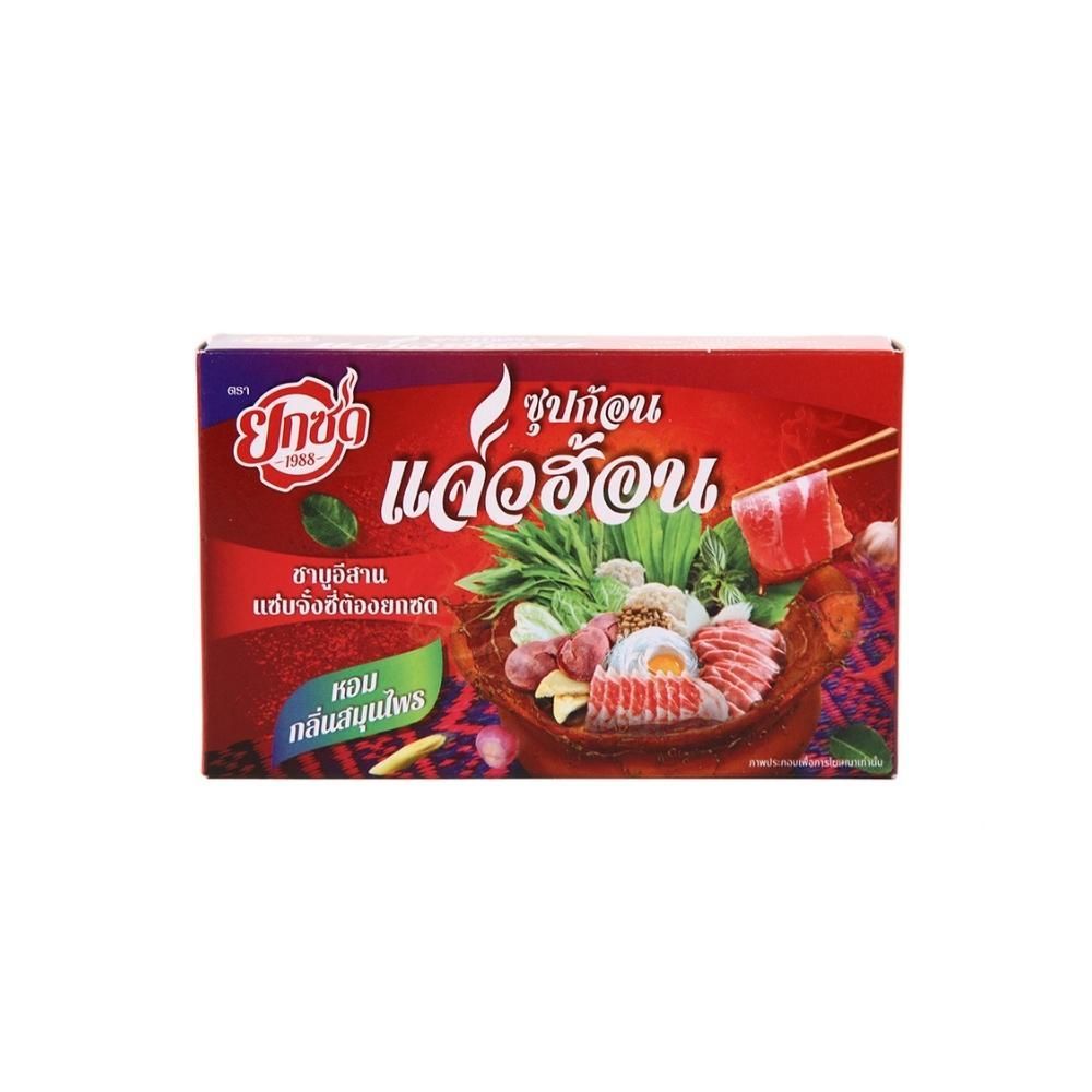 [สินค้าส่งด่วน] ยกซดซุปแจ่วฮ้อนซุปก้อน70กรัม YOKSOD JAEWHON SOUP CUBE70G
