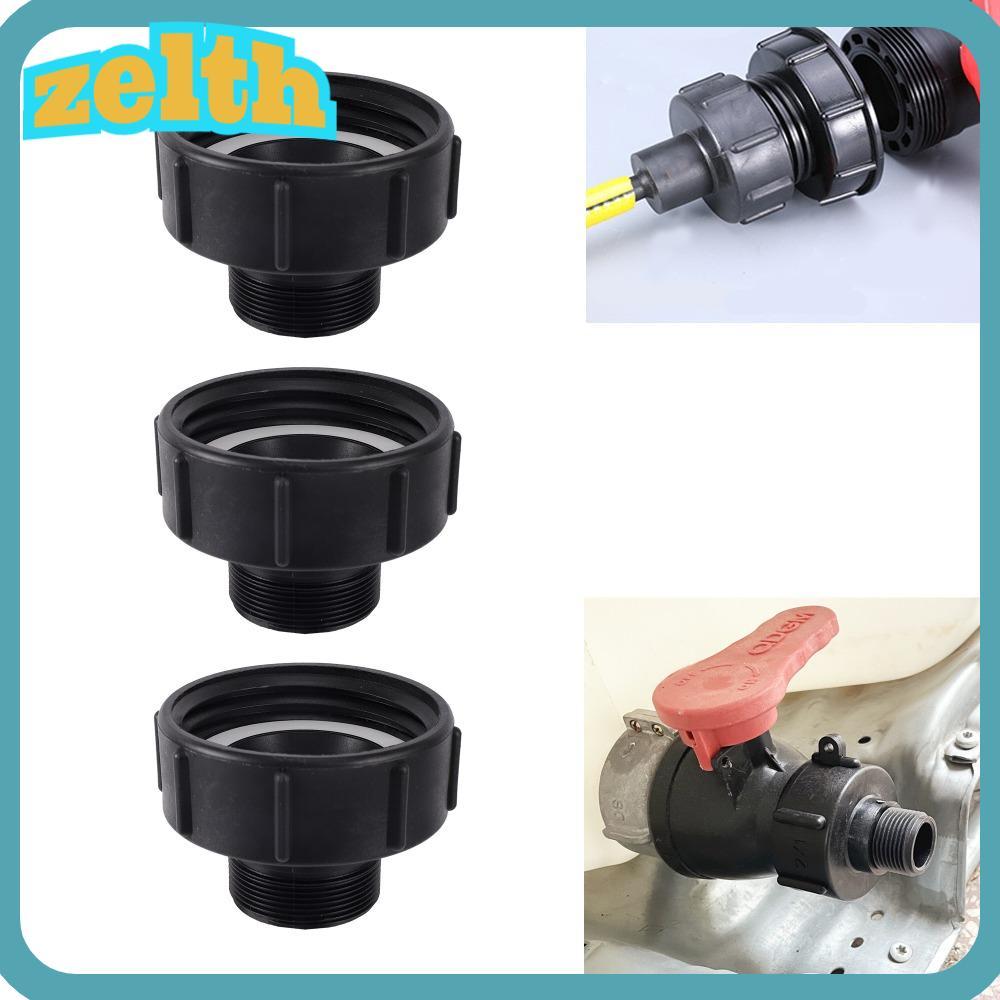 ZELTH IBC Ton Barrel Connector, S60 IBC IBC Tank Adapter, Fitting Fine Thread Accessories Hose Conne