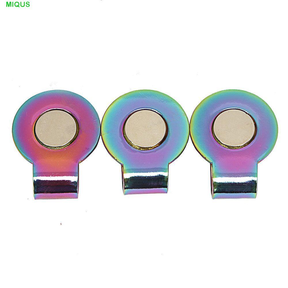MIQUS Golf Ball Marker 20/25mm Ball Marker Holder Golf Marker Metal Golf Training Aids Outdoor Sport