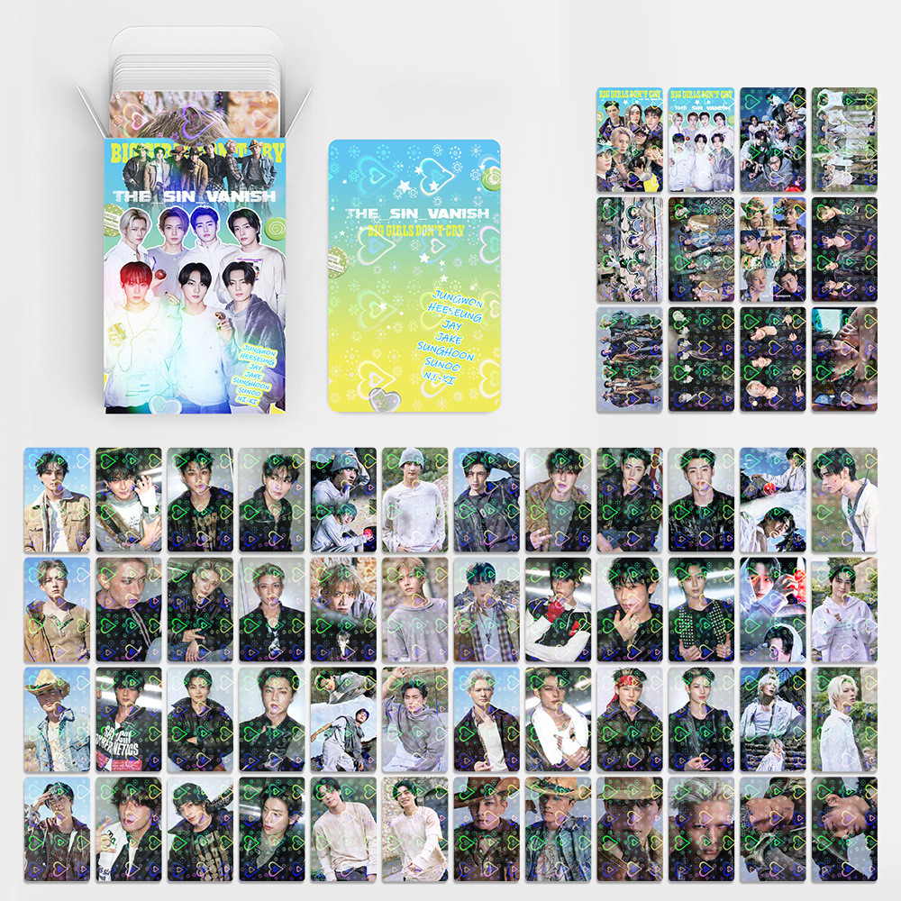 30-96 ชิ้น/กล่อง EN THE SIN VANISH Lomo การ์ด 2026 SEASONS GREETINGS 5th Anniversary สติ๊กเกอร์ Phot