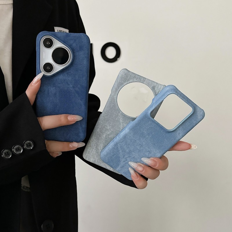 แฟชั่นสําหรับ Huawei Pro P80 Ultra Mate 70 Mate Denim เคสโทรศัพท์กันชนสําหรับ 70 Air Mate 70 Pro P70
