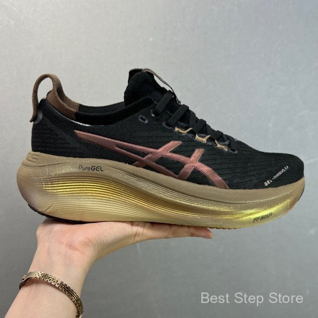 Gel-Nimbus 27รองเท้าวิ่งชายและหญิง Gel-Nimbus 26 รองเท้ากีฬาน้ําหนักเบา