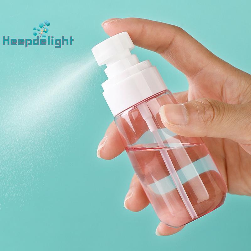 [Keepdelight] 30ml/60ml/100ml Fine Mist Bottle Plastic Bottl Lotion Pump Travel Perfume Water Bottle