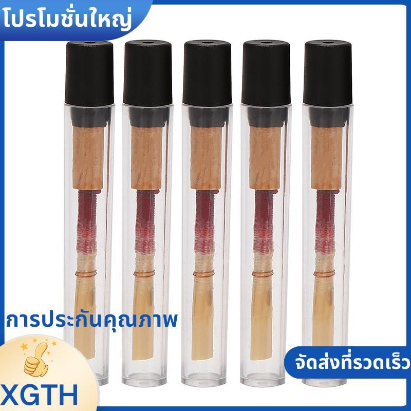 5 ชิ้น Oboe Reeds, Strength Medium Soft Handmade Oboe Reeds พร้อมจุกสีแดง .xgaminfhcifuehth