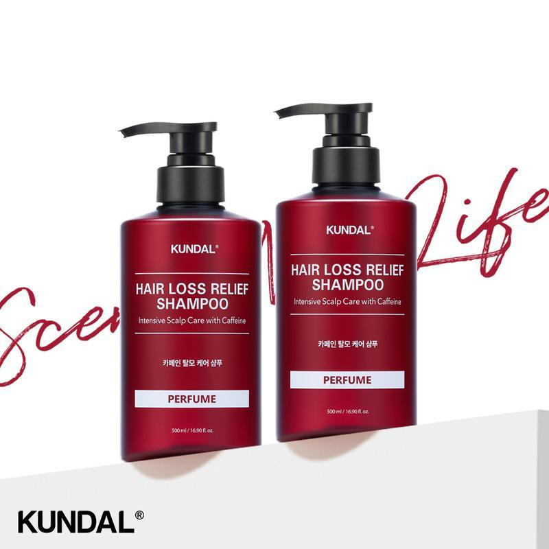 [ซื้อ 1 แถม 1] KUNDAL Scalp Care Caffeine Shampoo OP1B